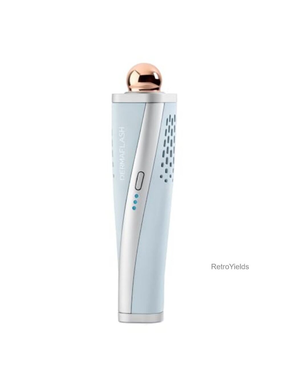 Sonic Face Massager Copper Cooling Dome Rechargeable Depuffing